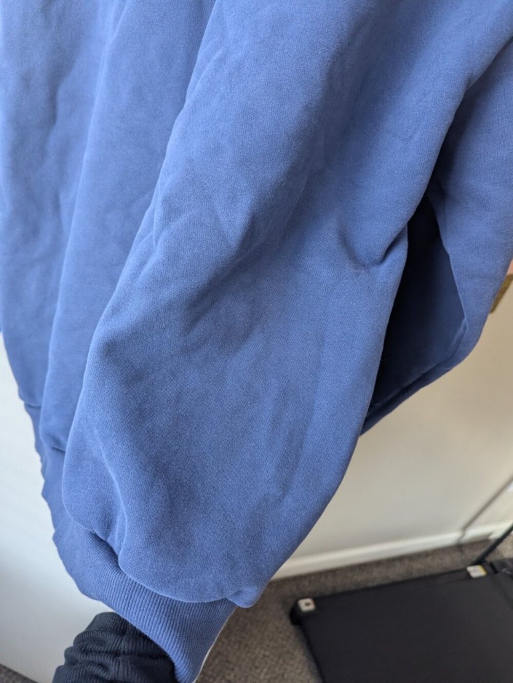 Vuori Navy Blue Oversized Crewneck Pullover Sweatshirt Size Large - Picture 6 of 7
